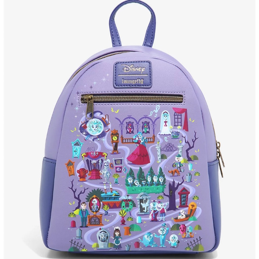 NWT Loungefly Haunted Mansion Backpack
